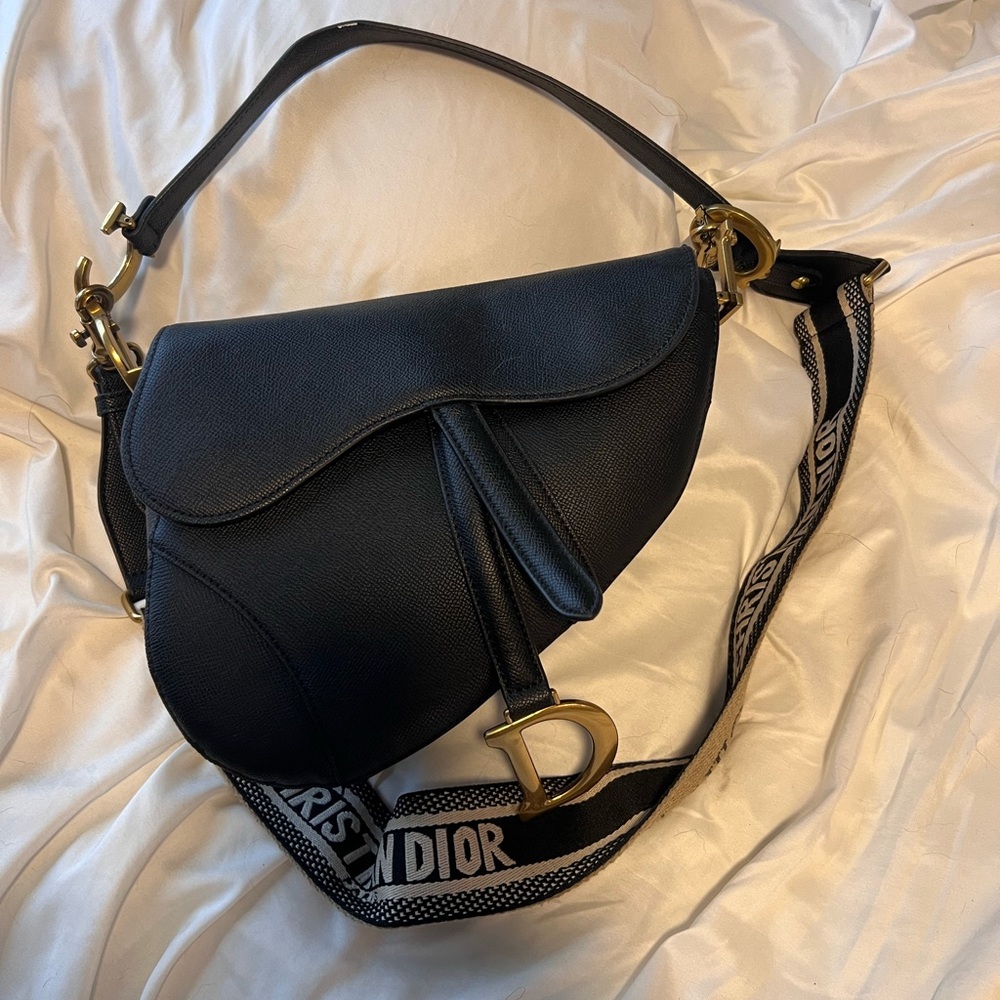 Christian Dior saddle bag, mini